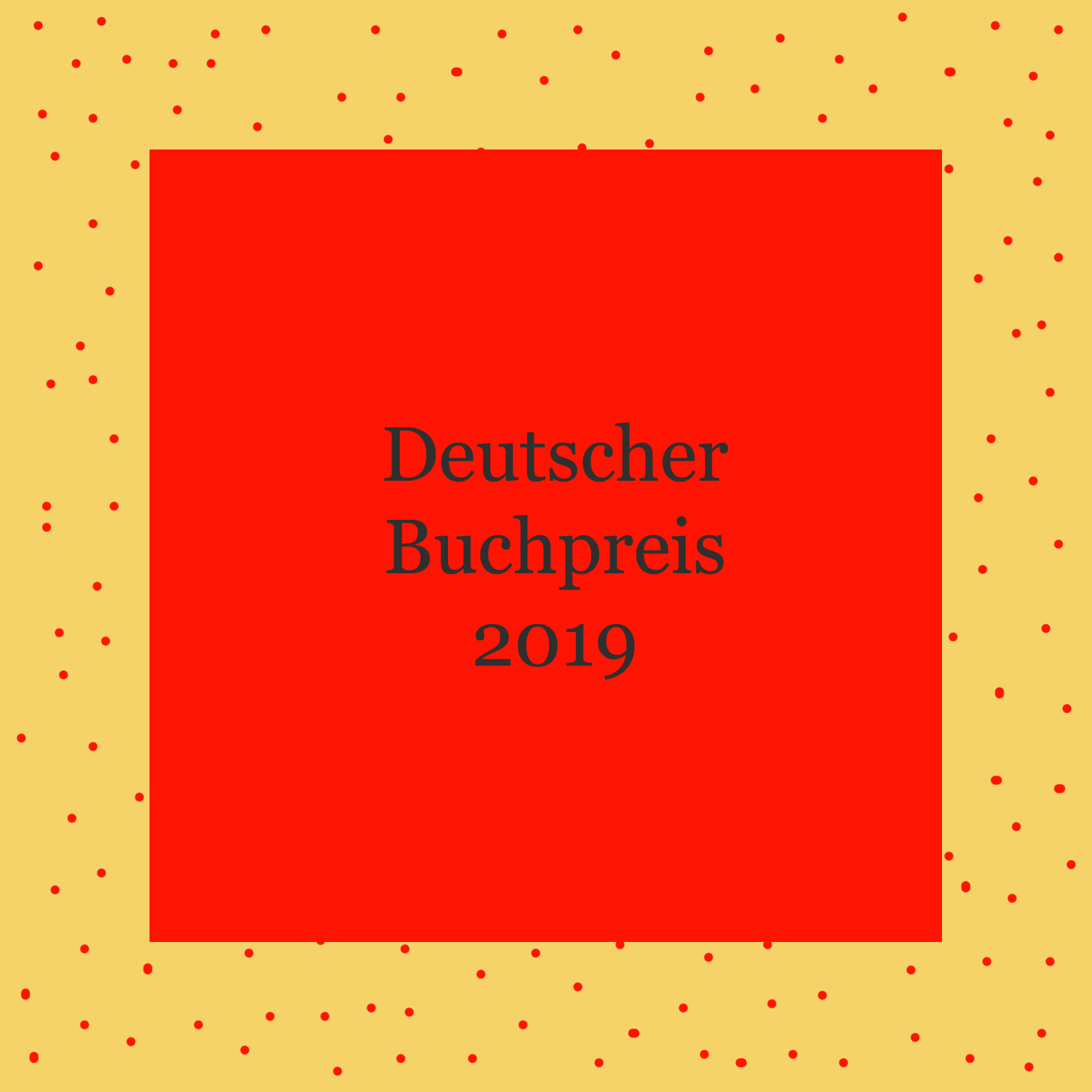 Deutscher Buchpreis 2019 - kultur4all.de