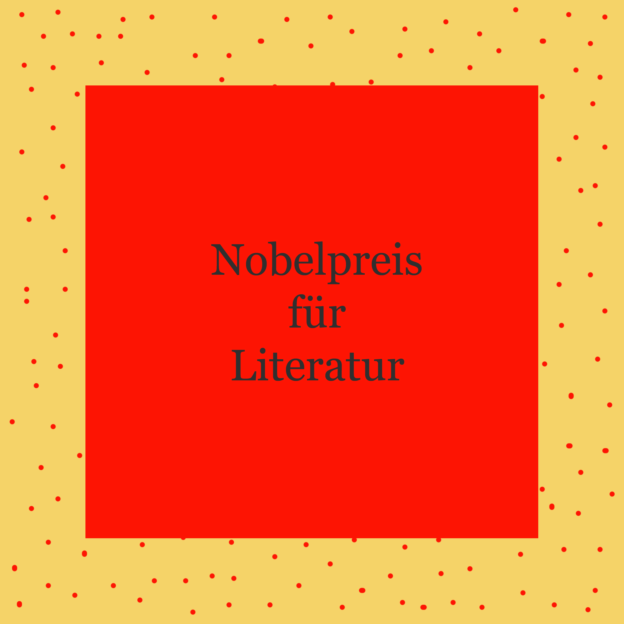 Nobelpreis für Literatur - kultur4all.de