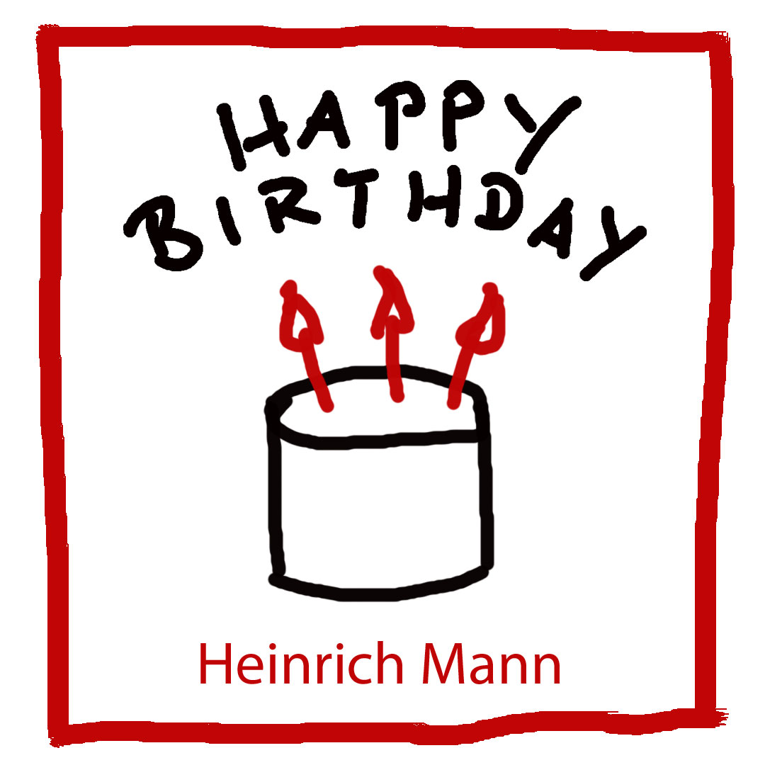 Geburtstag Heinrich Mann - kultiur4all.de