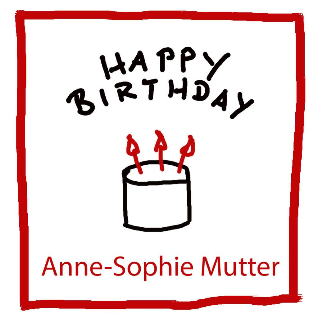 Geburtstag Anne-Sophie Mutter - kultur4all.de