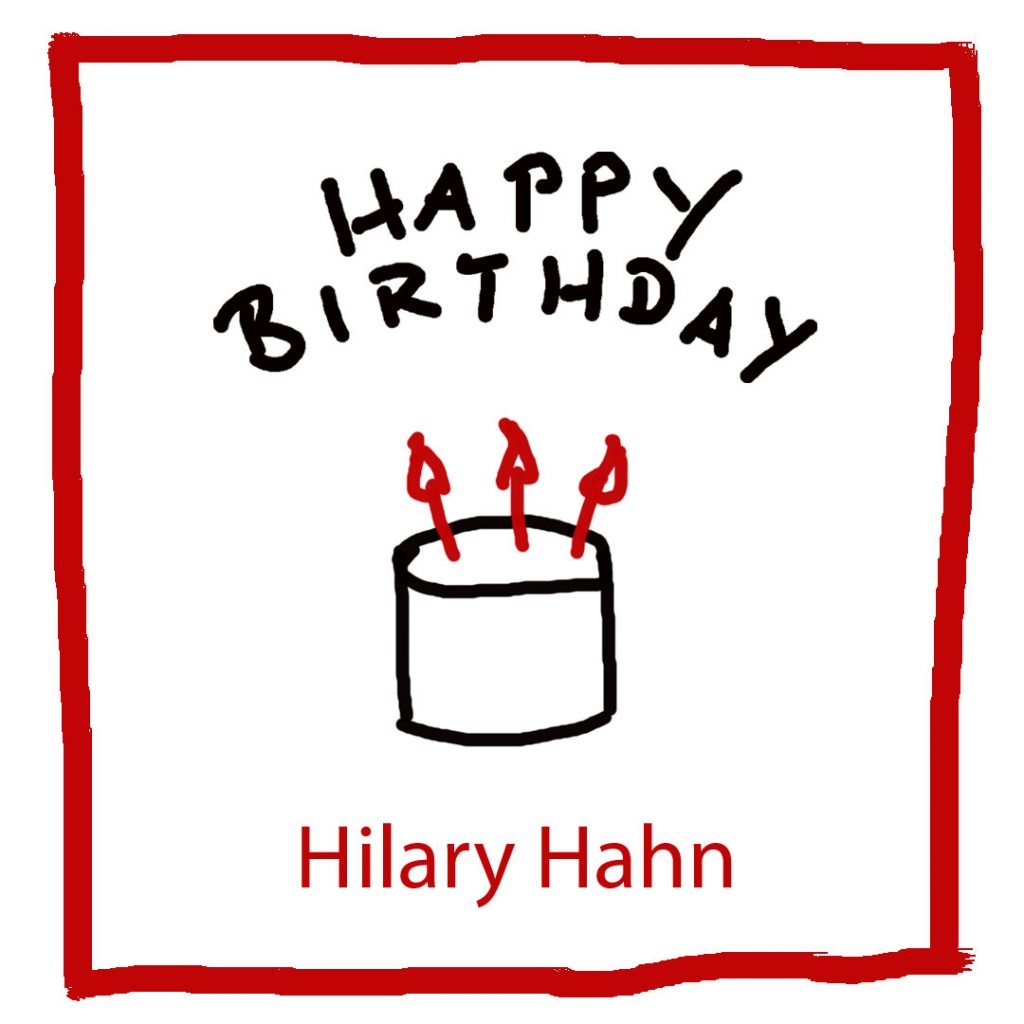 Geburtstag von Hilary Hahn - www.kultur4all.de
