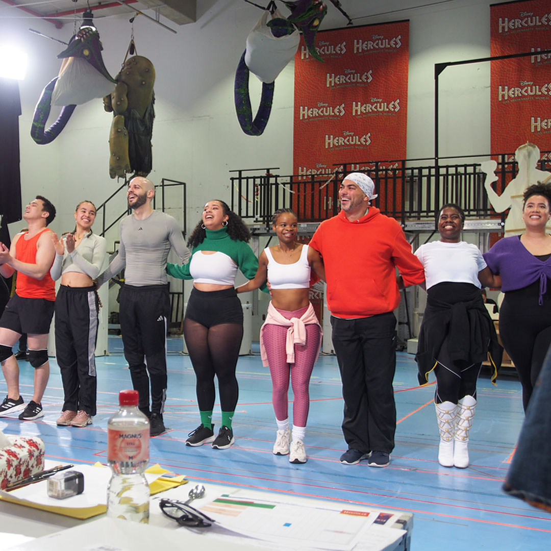 Ensemble bei der offenen Probe des Musicals Hercules @ Astrid Demand-Schnitzer - www.kultur4all.de