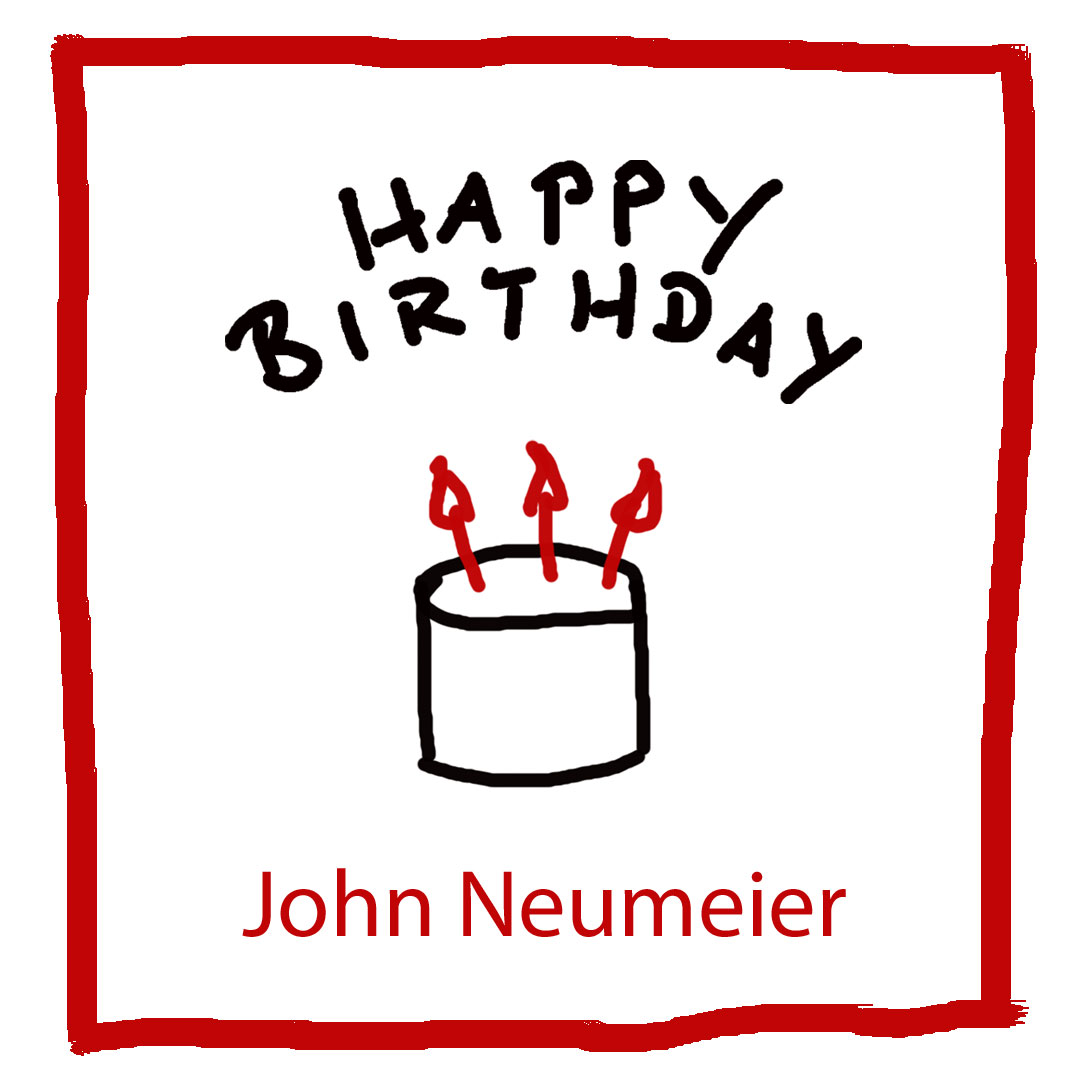 Geburtstag von John Neumeier - www.kultur4all.de