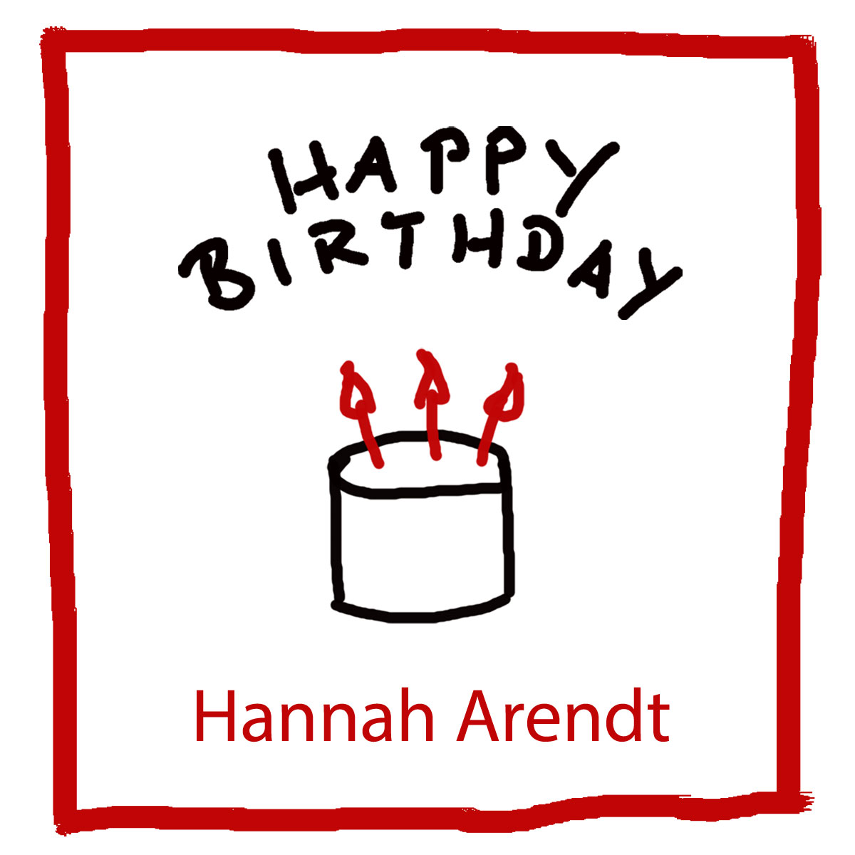 Geburtstag von Hannah Arendt - kultur4all.de