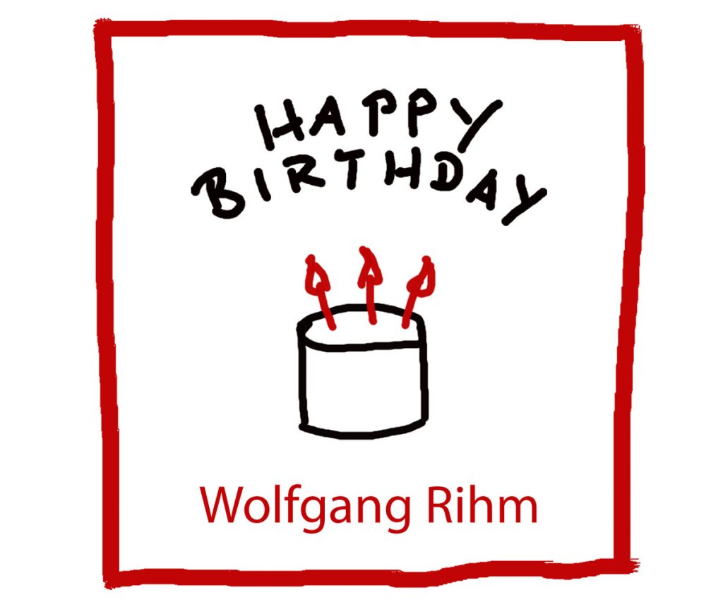 Geburtstag von Wolfgang Rihm - Kultur4all.de