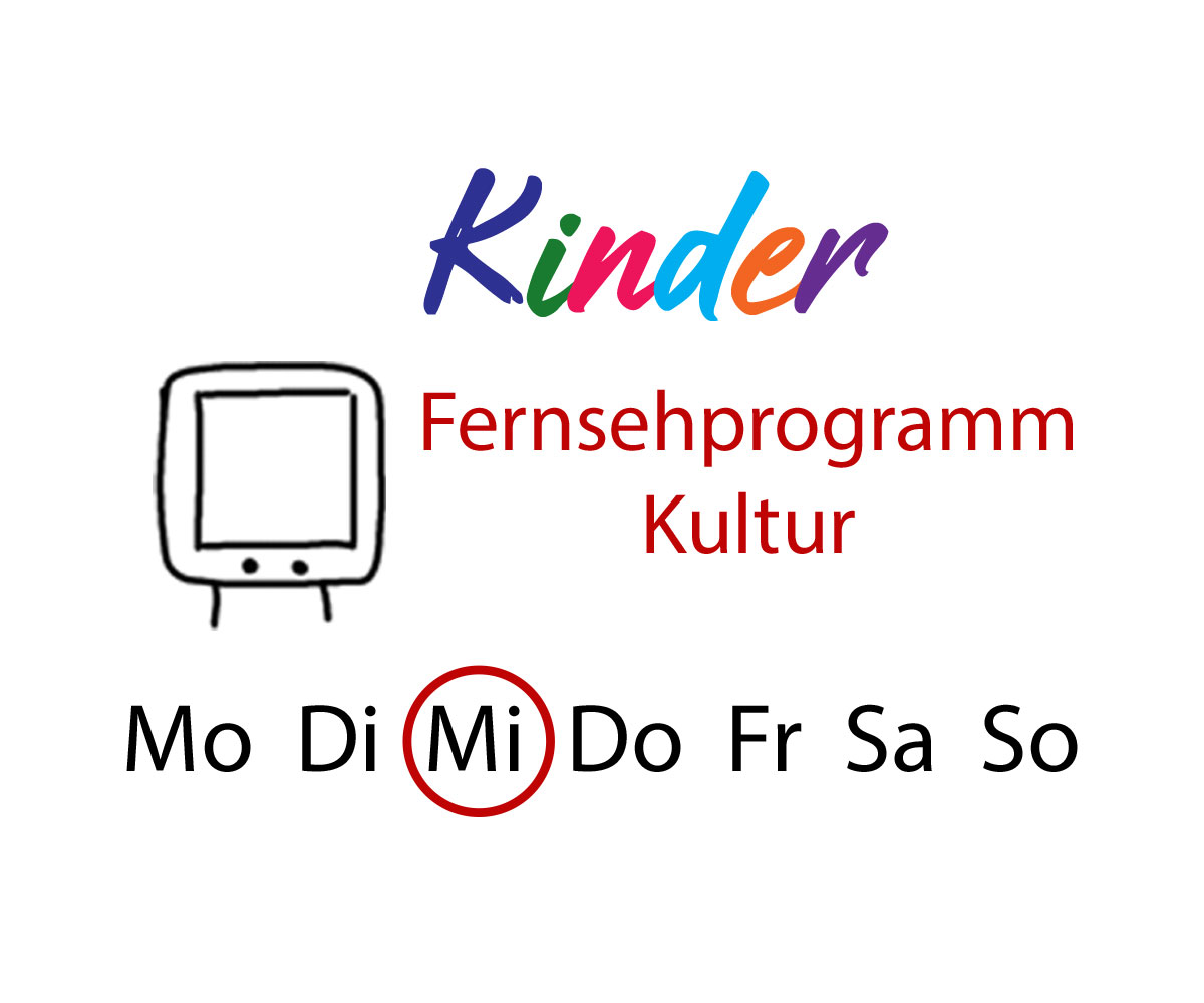 Fernsehprogramm für Kinder - Mittwoch - Kultur4all.de